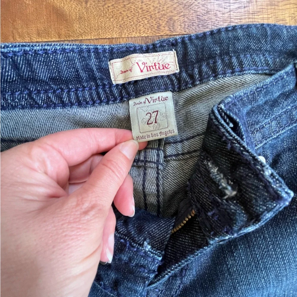 Vintage Denim of Virtue Flare Jeans - Picture 7 of 10